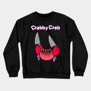 Crabby crab - 1 Crewneck Sweatshirt